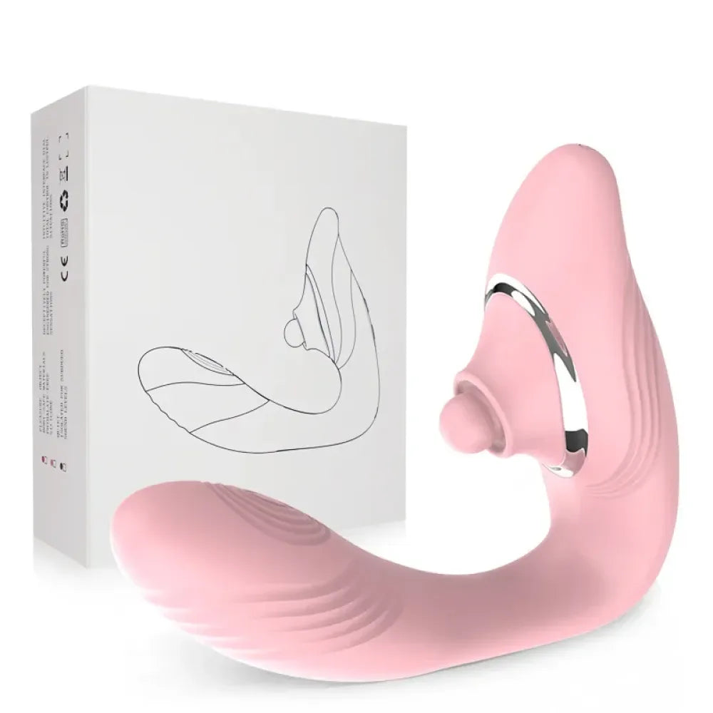 10 Mode Dual Stimulation Vibrator For Women Clit & G-Spot