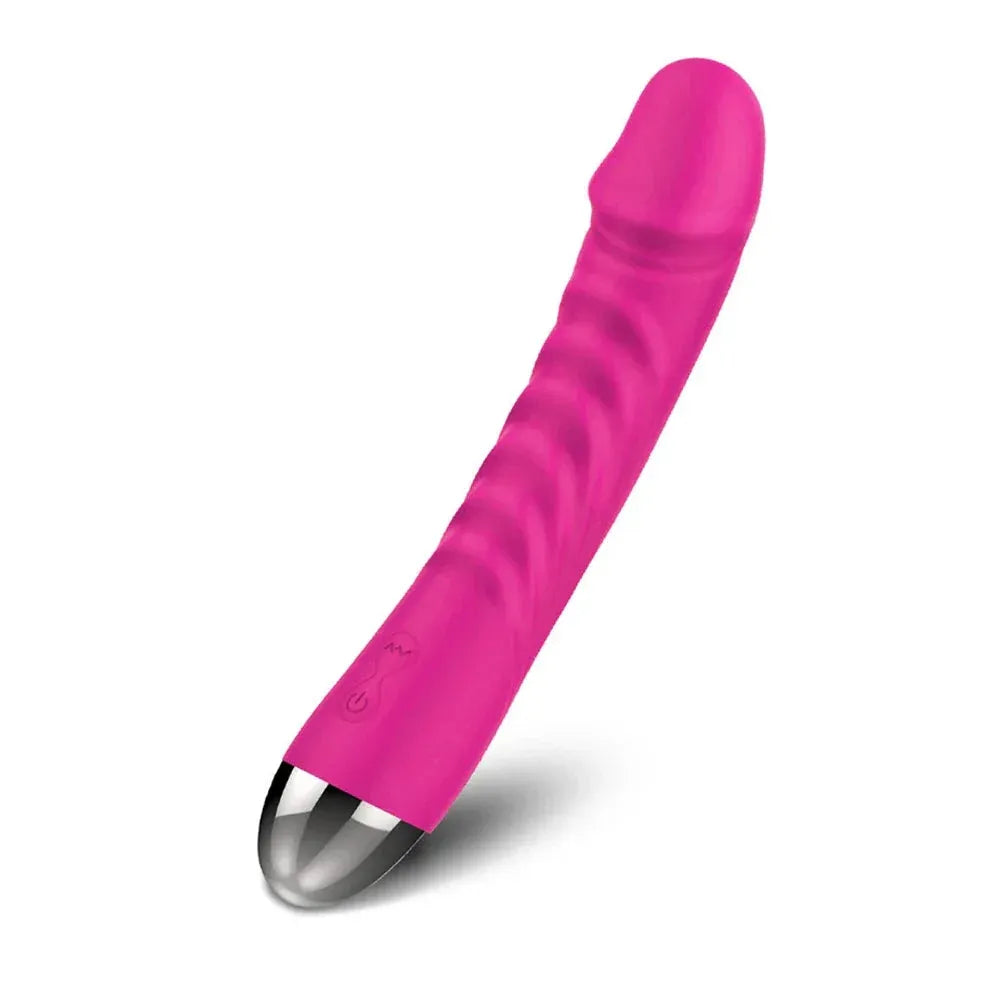 10-Mode Soft Dildo Vibrator for Women