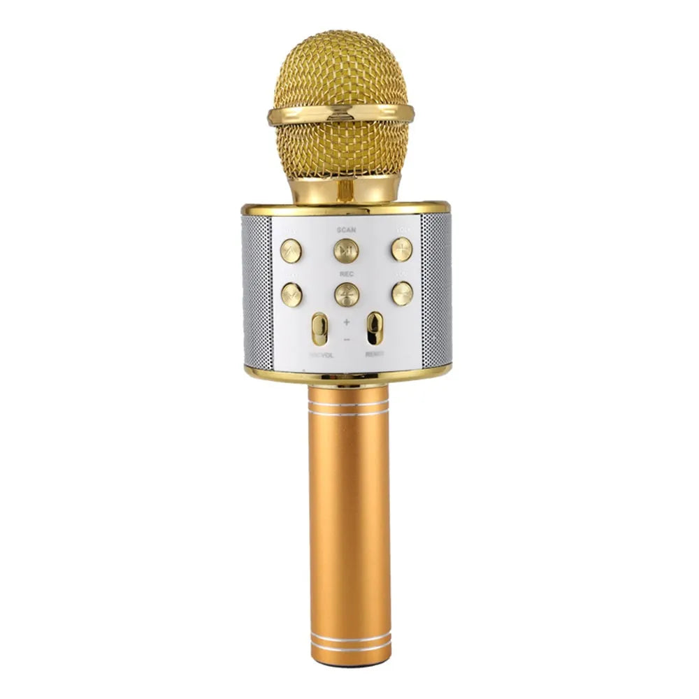 Vibe Geeks Portable Wireless Karaoke Microphone - USB