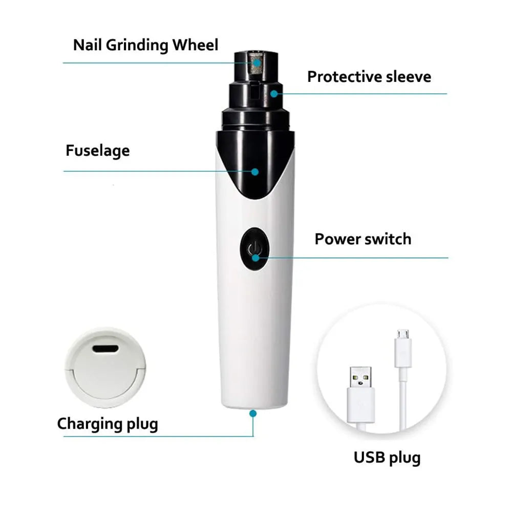 Vibe Geeks USB Rechargeable Automatic Nail Polisher