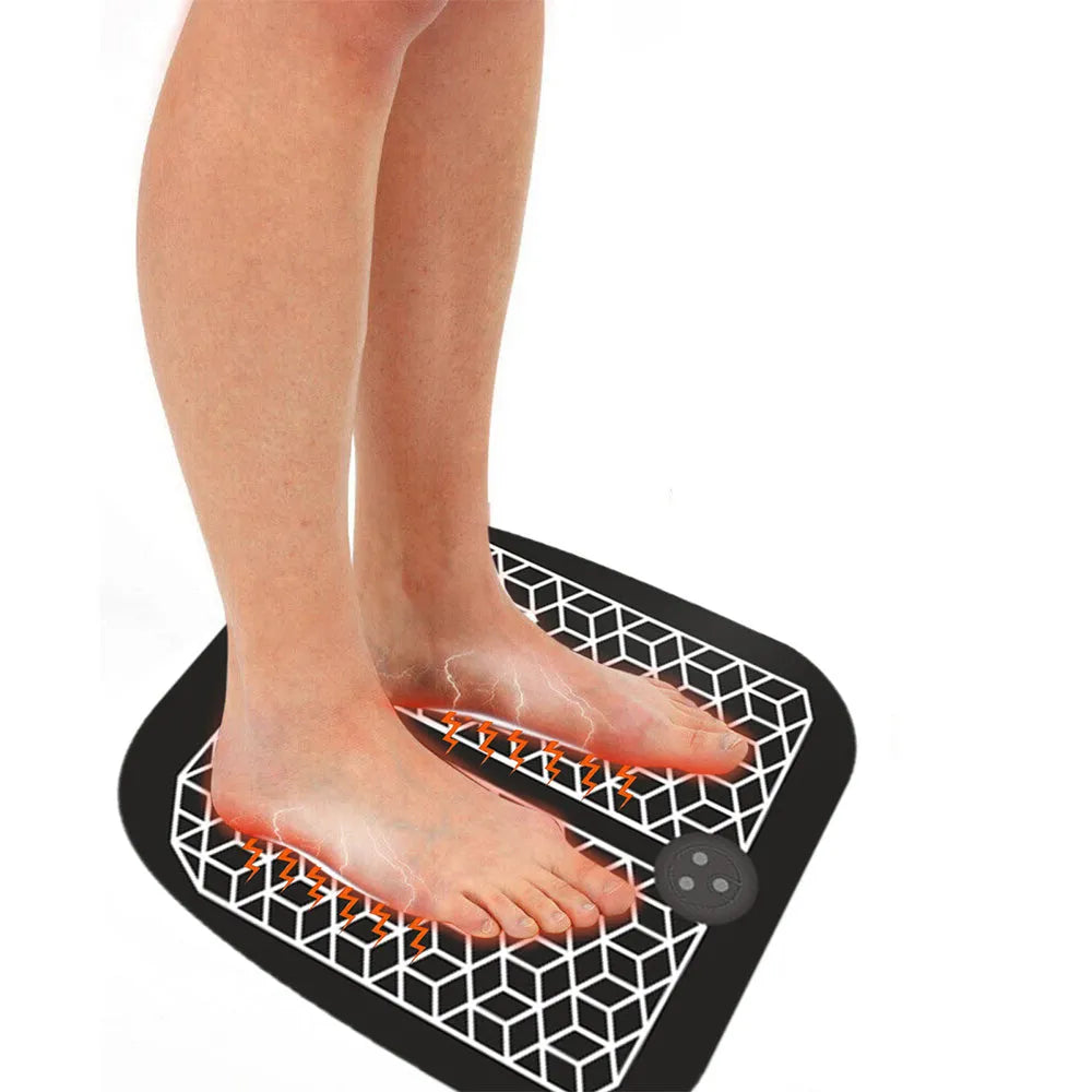 Vibe Geeks EMS Physiotherapy Foot Massager Mat - USB