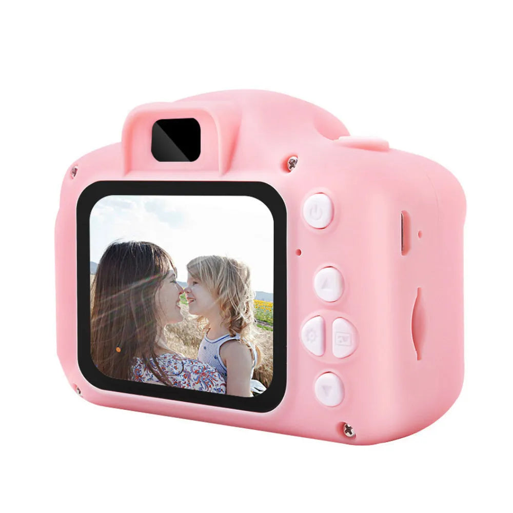 Vibe Geeks Mini Digital Kids Camera with 2 Inch screen in 3