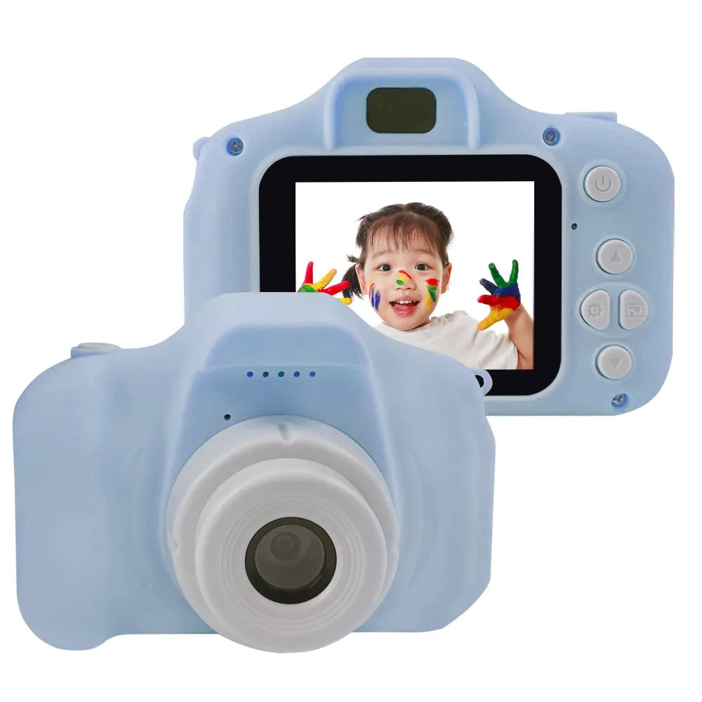 Vibe Geeks Mini Digital Kids Camera with 2 Inch screen in 3