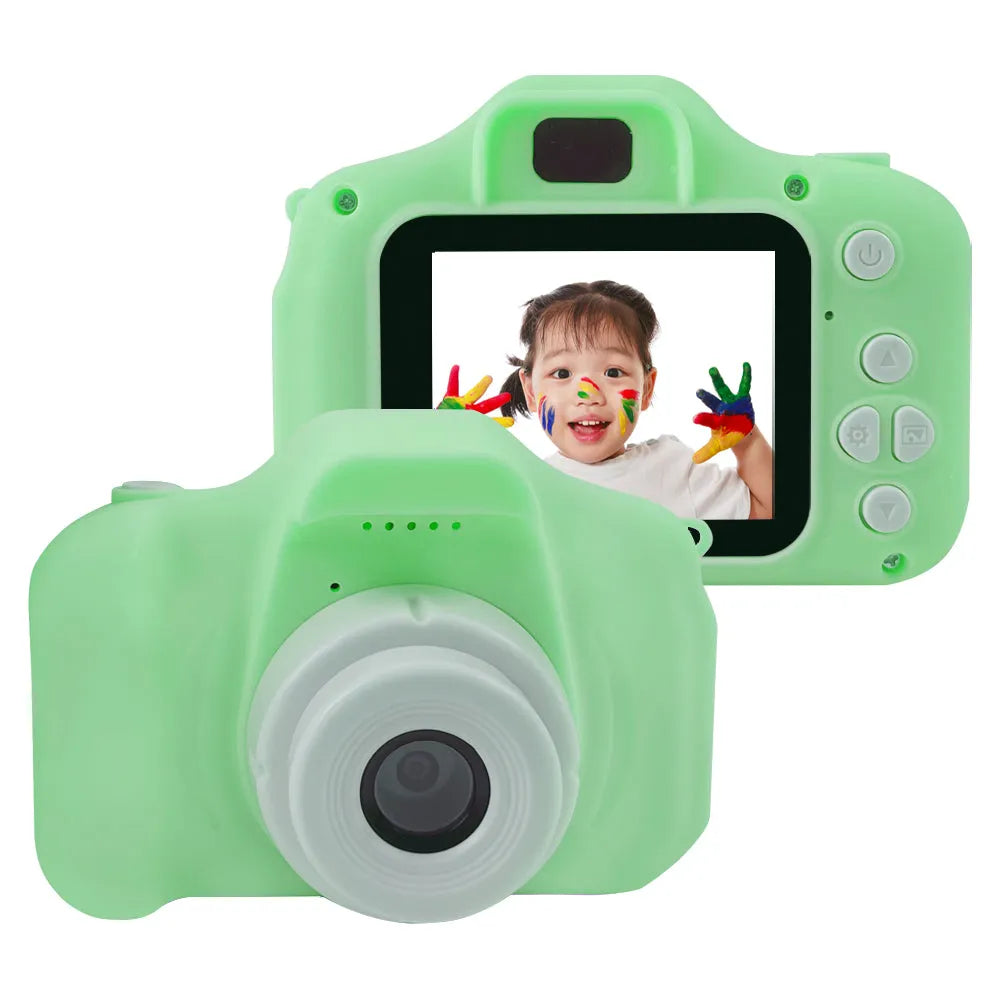 Vibe Geeks Mini Digital Kids Camera with 2 Inch screen in 3