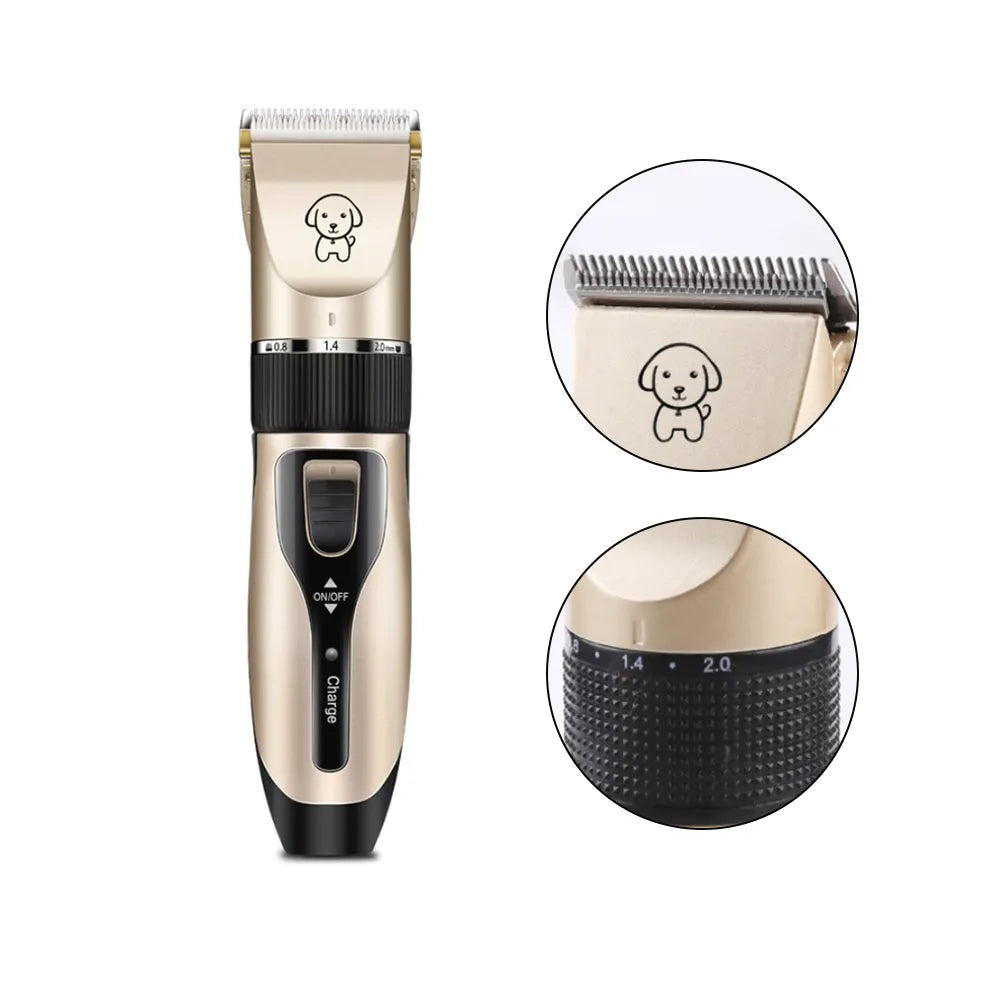 Vibe Geeks Pet Clippers Professional Electric Hair Shaver