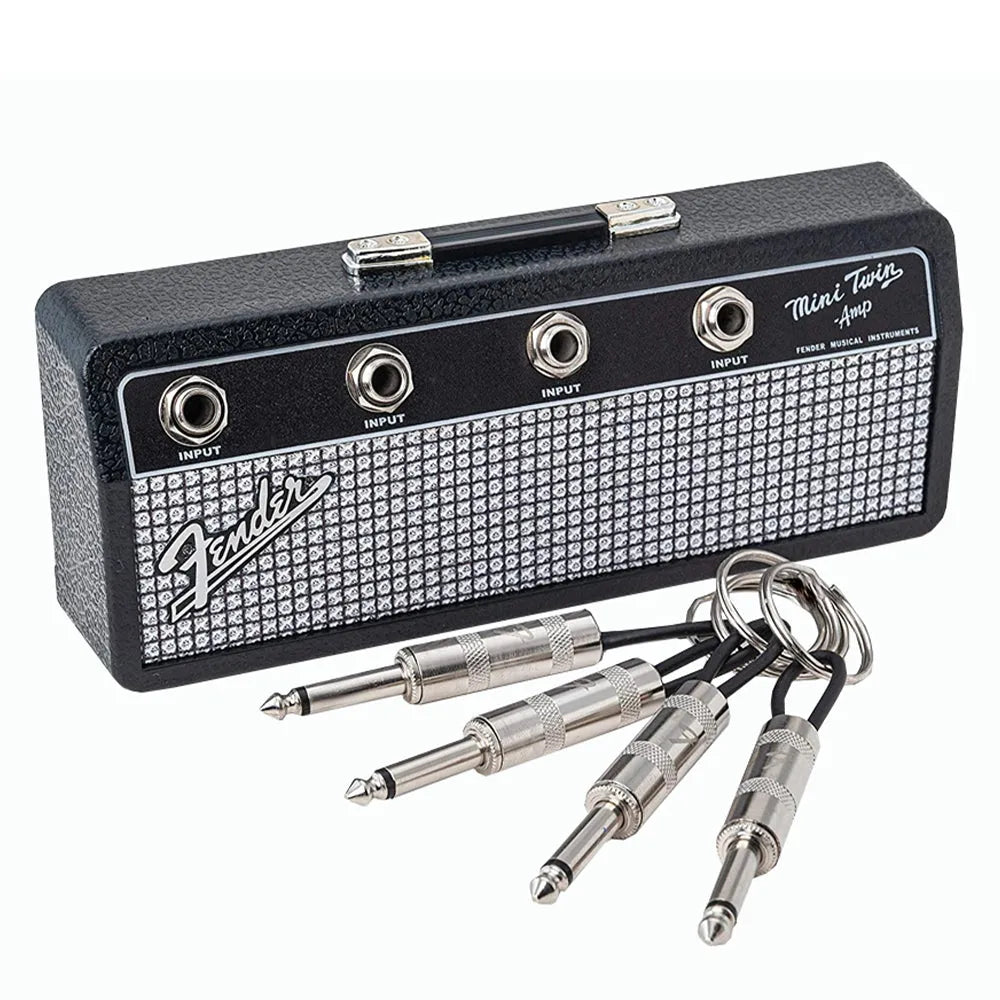 Vibe Geeks Fender Jack Key Storage Rack for Music Lovers