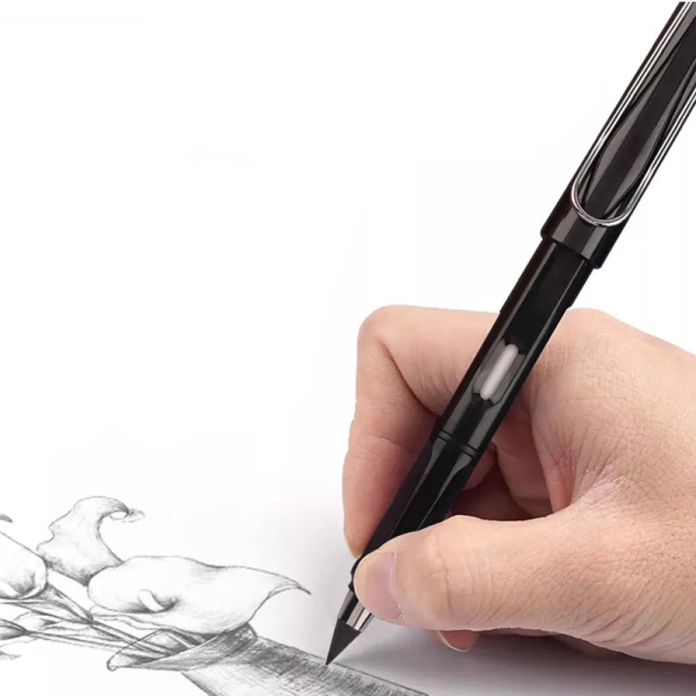 Vibe Geeks Pack of 12 Eternal Pencils Everlasting Inkless