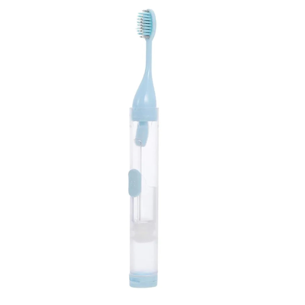 Vibe Geeks Soft Bristles Portable Travel Toothbrush