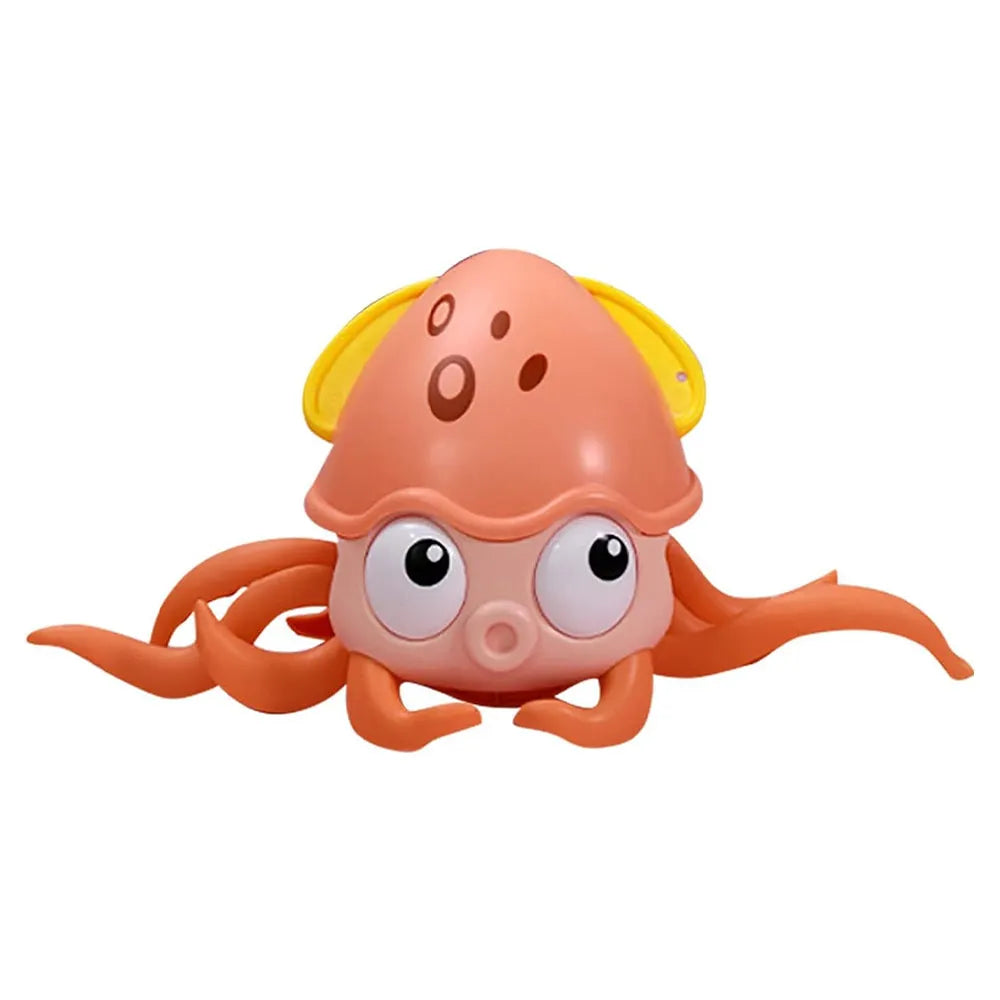 Vibe Geeks Interactive Crawling Octopus Toy with Obstacle