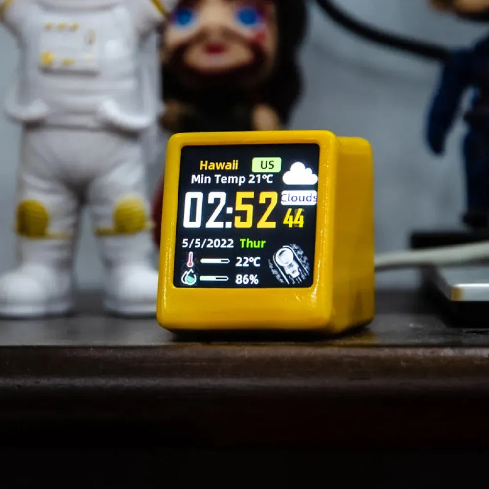 Vibe Geeks Wi - Fi Enabled Desktop Smart Mini Digital