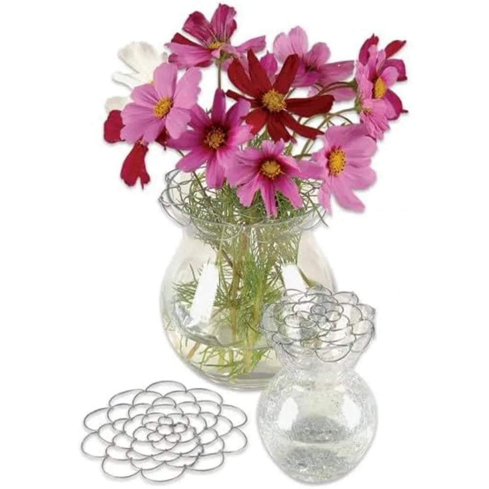 Vibe Geeks 3 Pack Wire Flower Arranging Tool Reusable