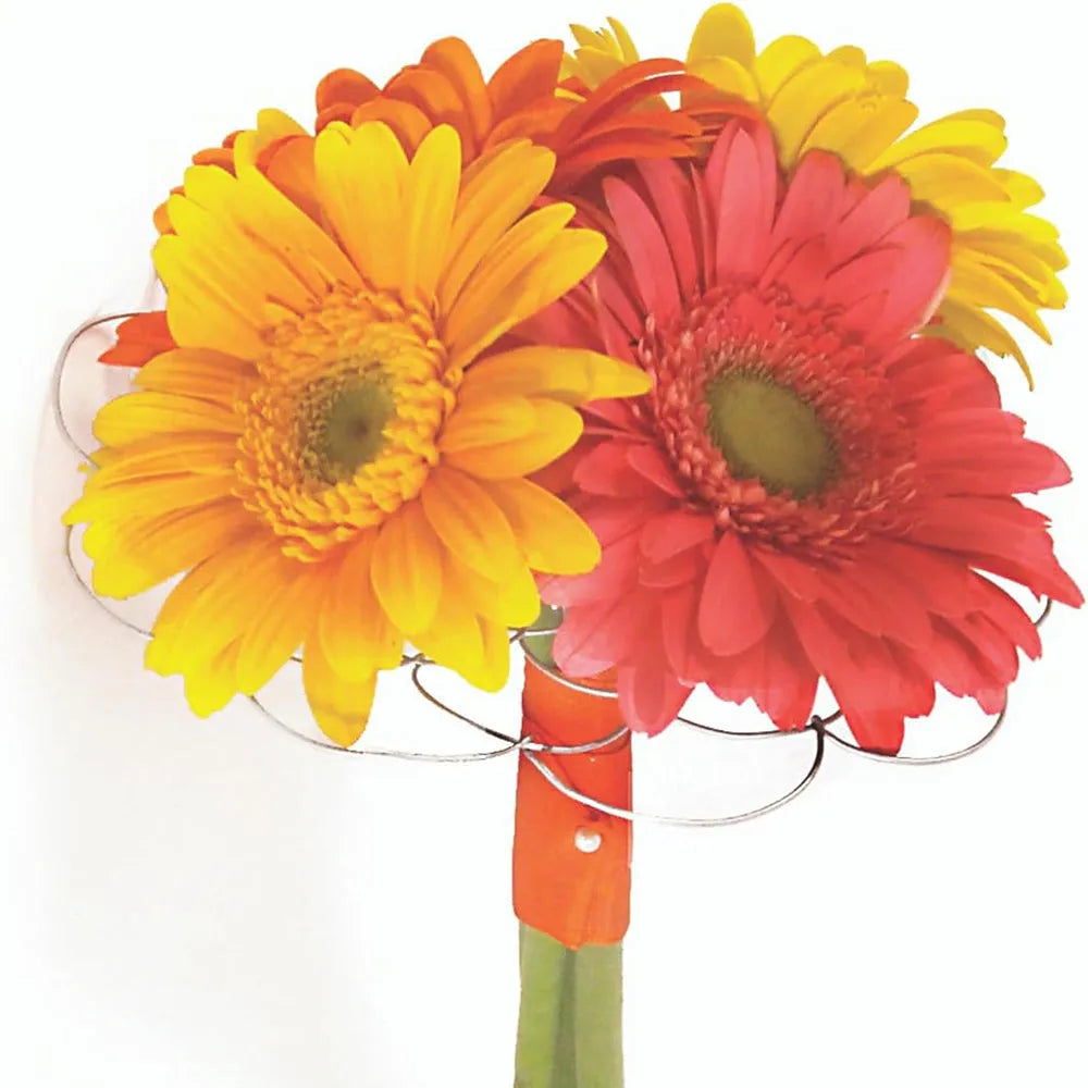 Vibe Geeks 3 Pack Wire Flower Arranging Tool Reusable