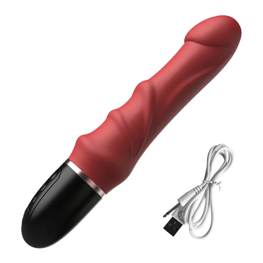 23Cm G Spot Vibrator For Women Powerful Dildo