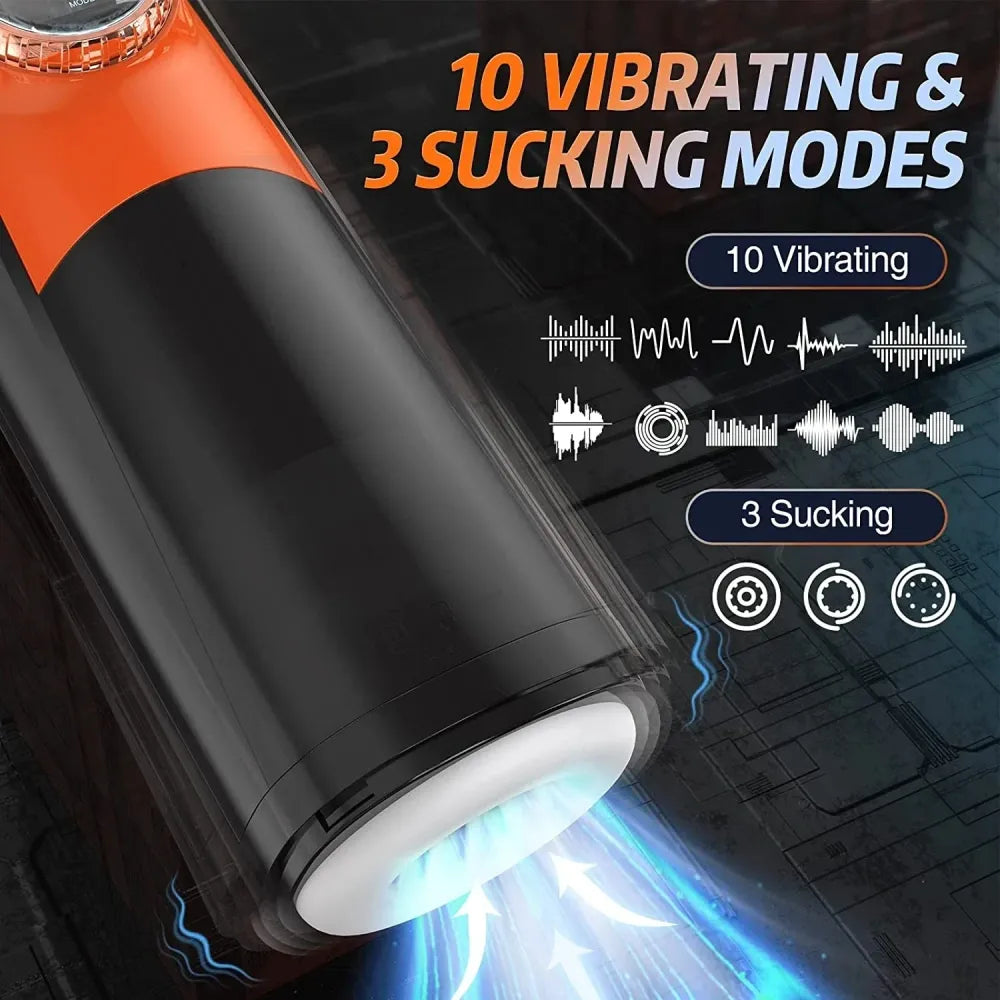 3d Realistic Male Masturbator 10 Vibrating 6 Thrusting 3