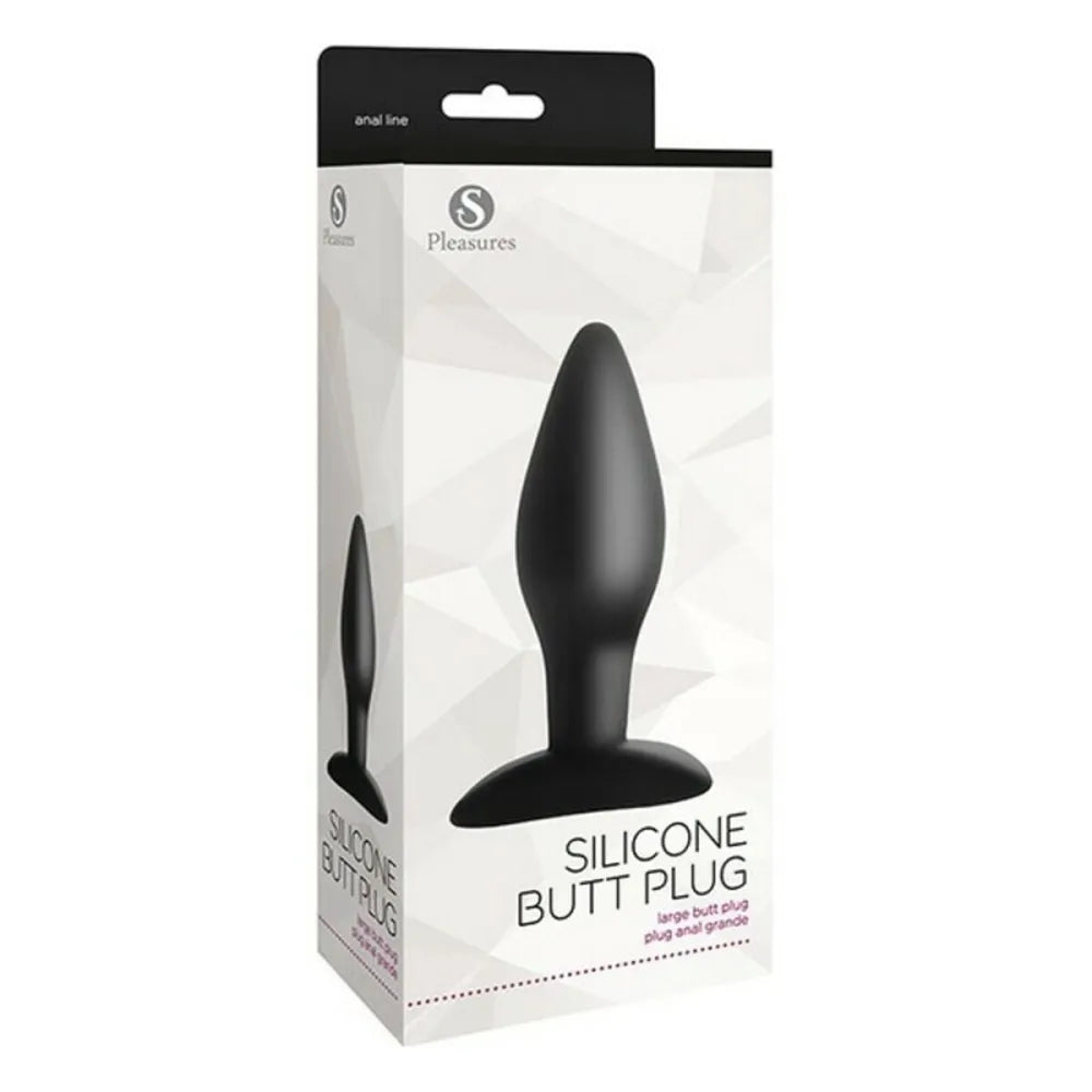 Anal Plug By S Pleasures Black (4,5 Cm)