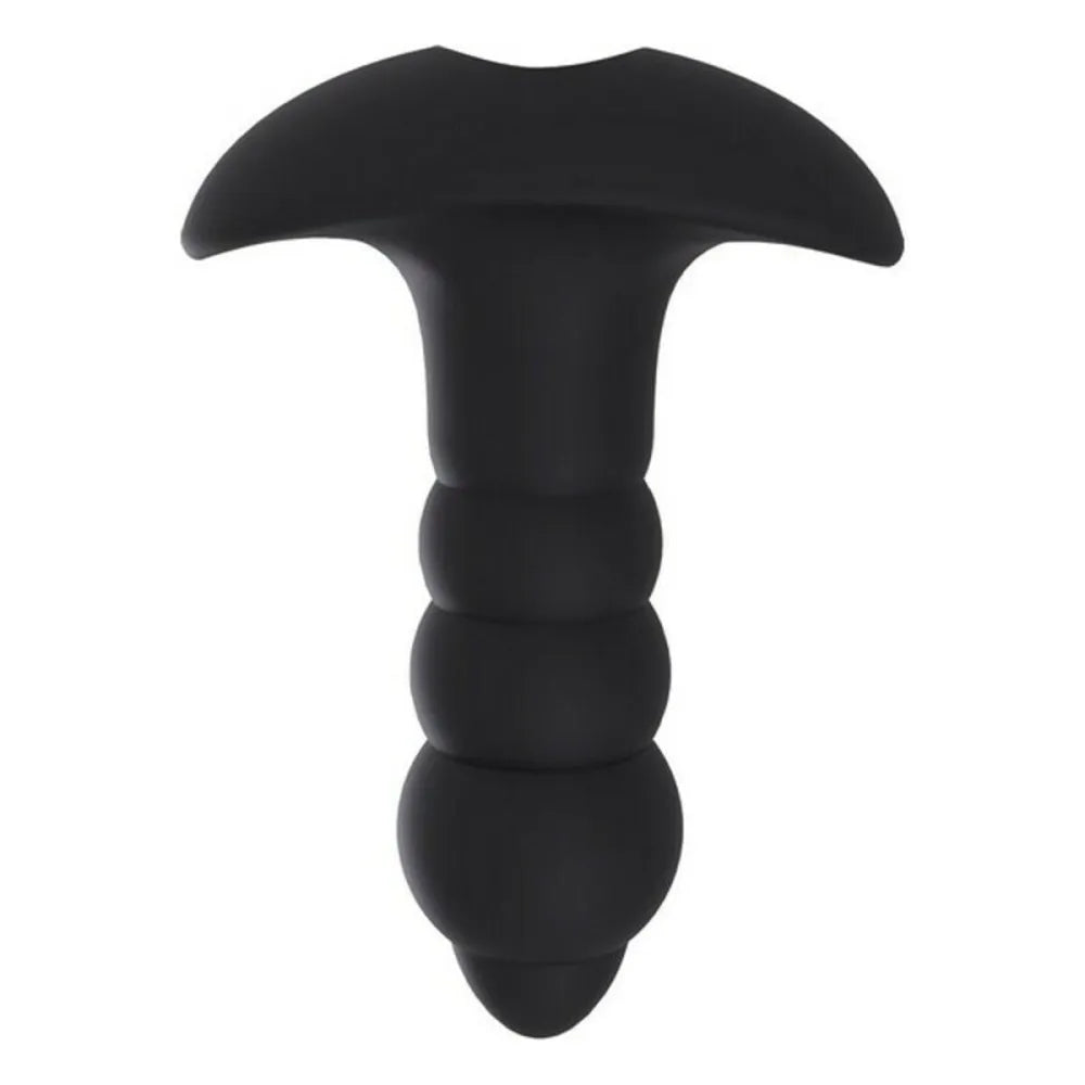 Anal Plug By S Pleasures Bubble Black BlackSilver
