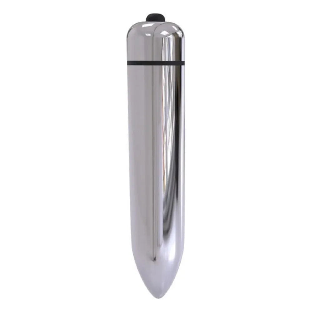 Anal Plug By S Pleasures Swirl Black Black/Silver