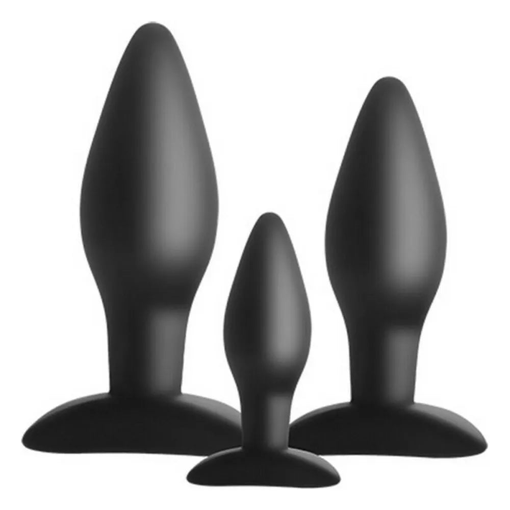 Anal Plug By S Pleasures Trainer Black