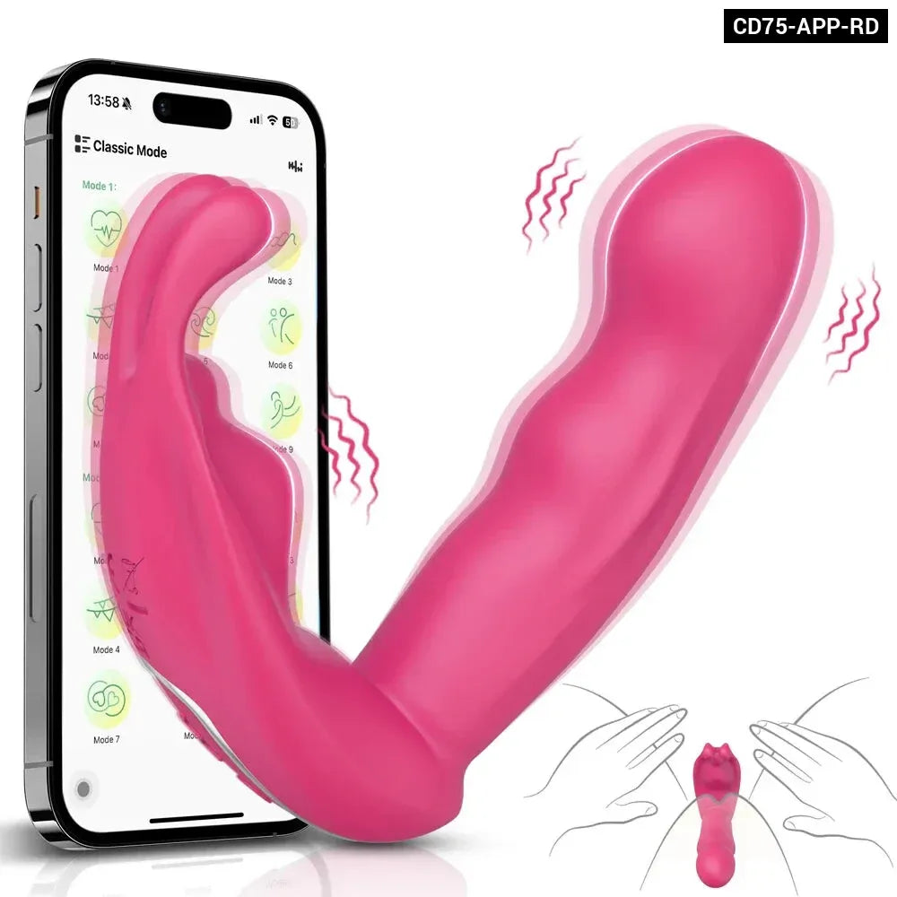 App Controlled Rabbit Vibrator for Women G Spot Stimulation
