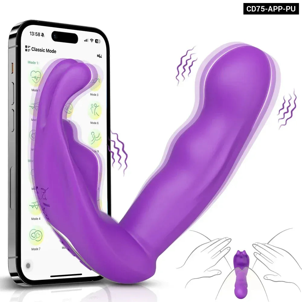 App Controlled Rabbit Vibrator for Women G Spot Stimulation