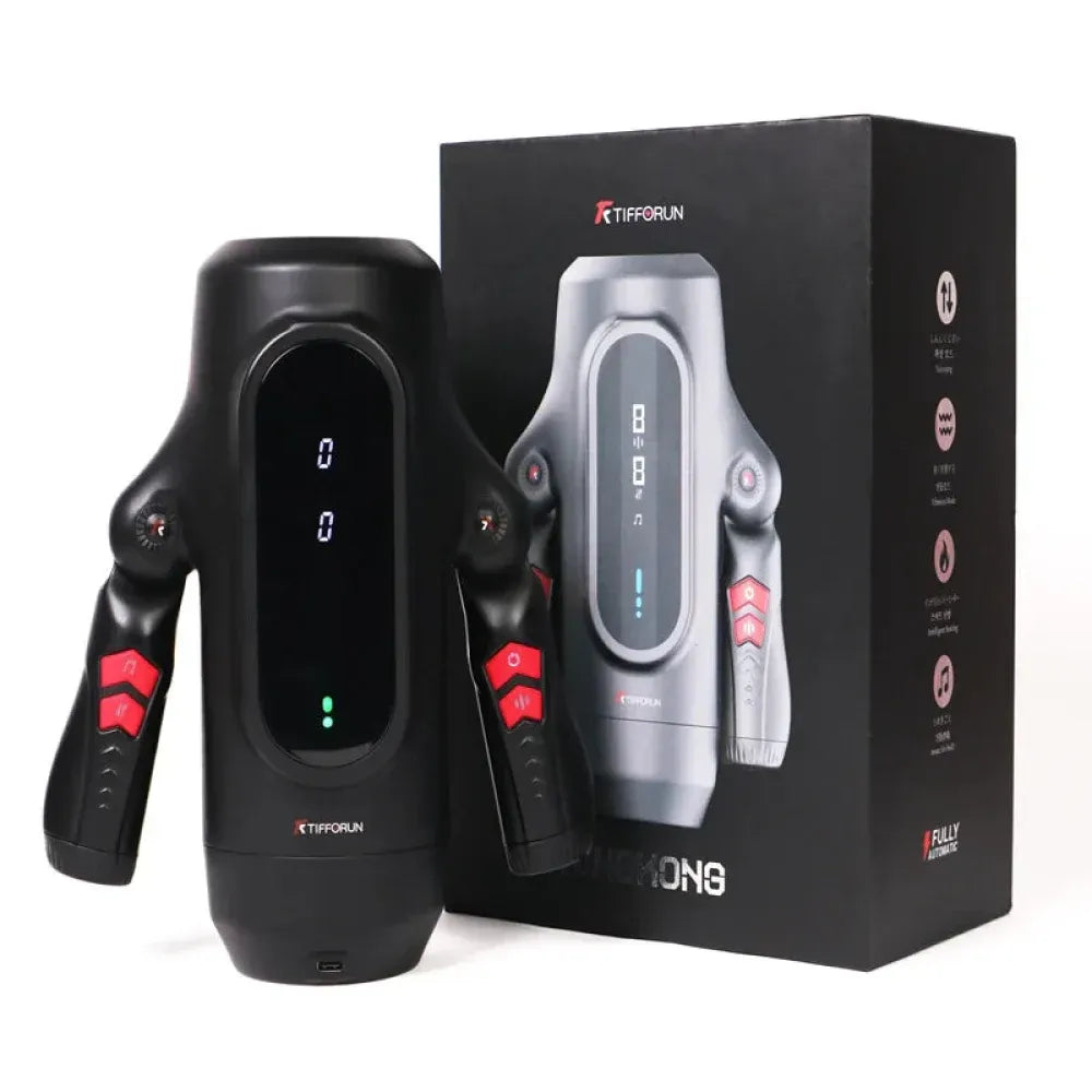 Automatic Telescopic Vibrator for Men Pocket Pussy