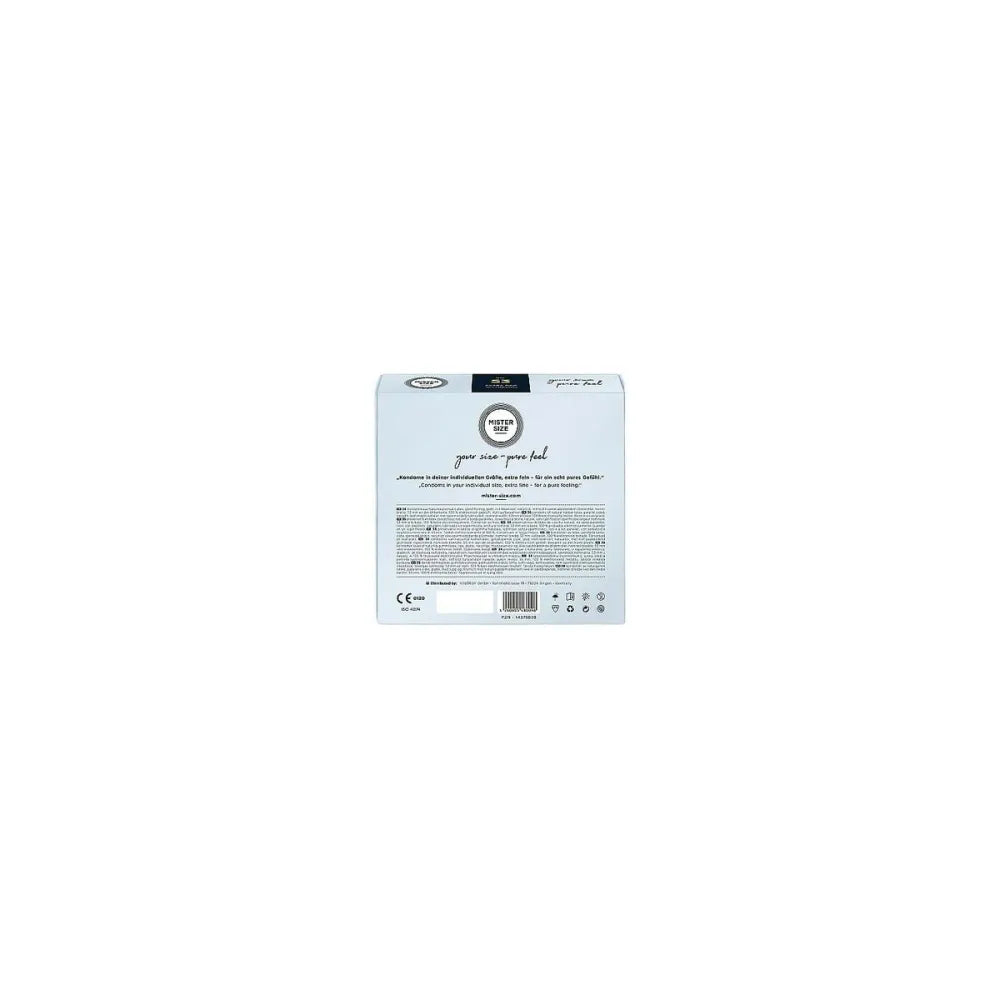 Condoms By Mister Size Pure Fell Extra Fine 5 Cm