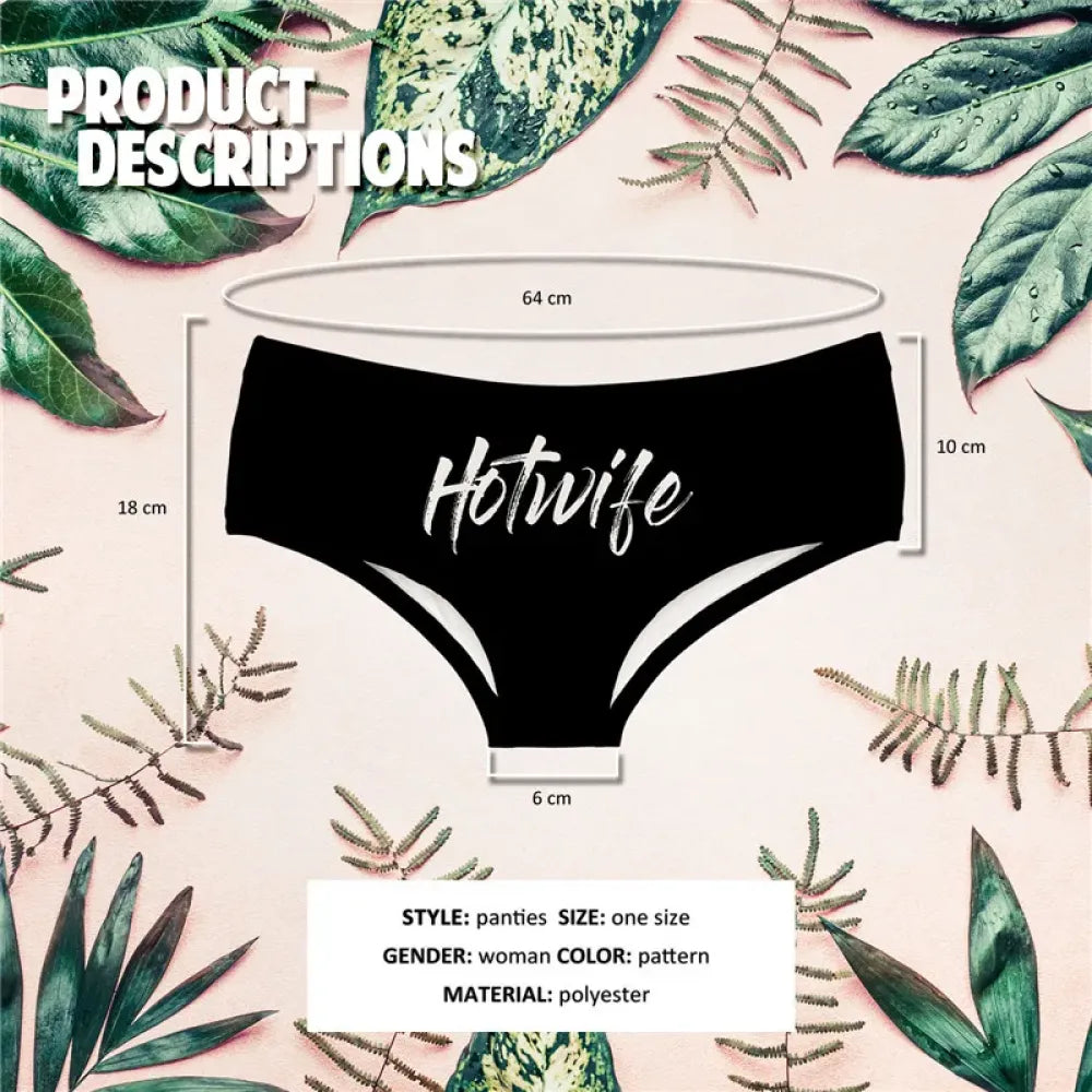 DeanFire Super Soft 3D Panties Underwear Women HOTWIFE