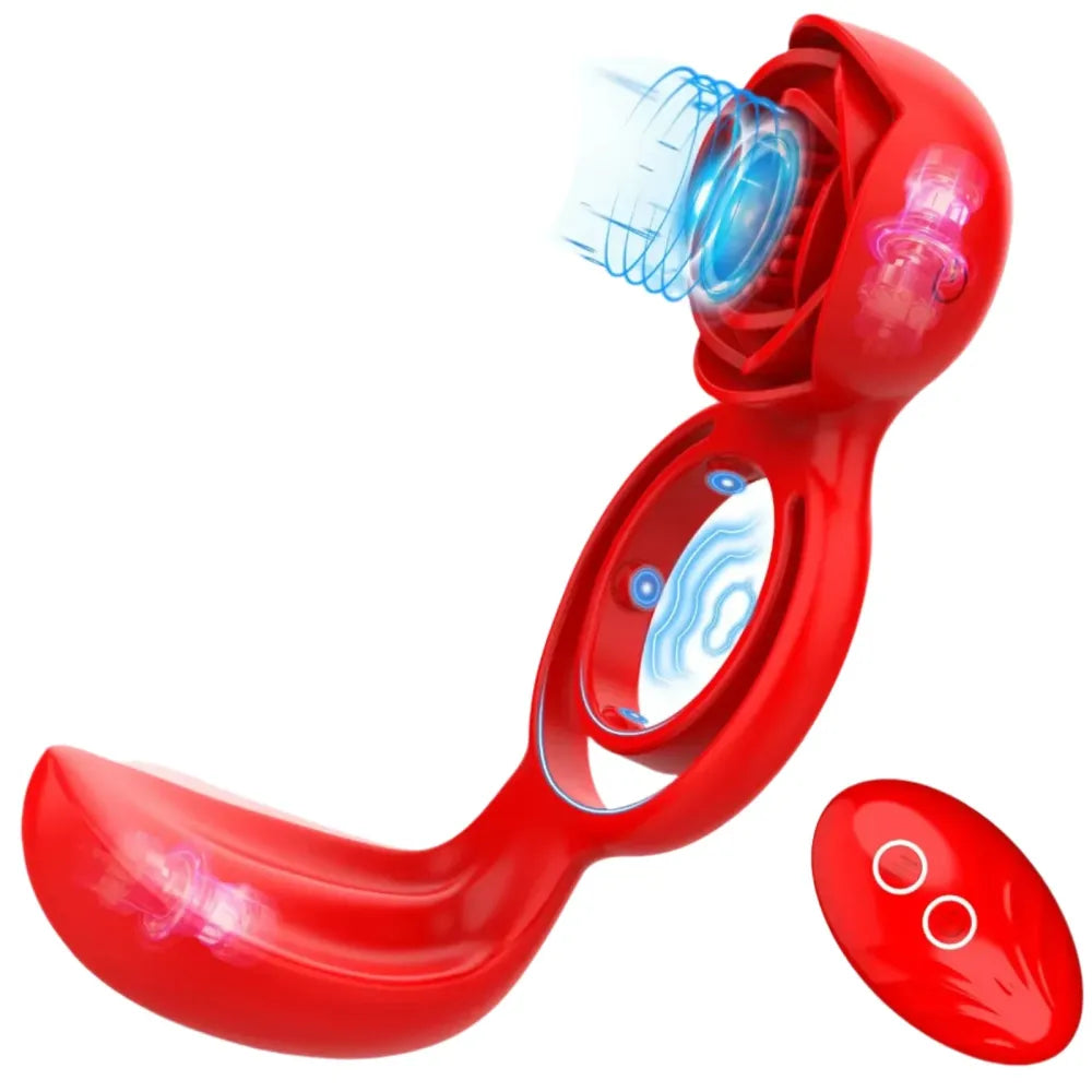 Delay Ejaculation Vibrating Cock Ring