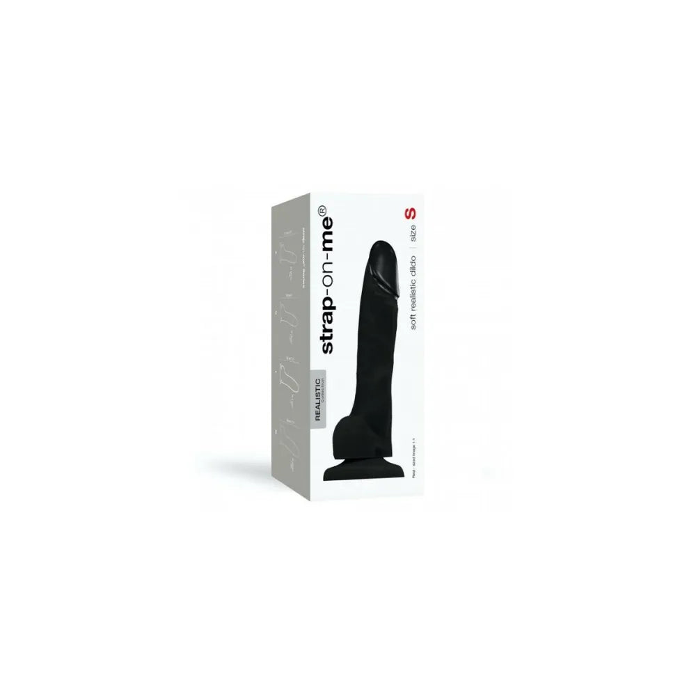 Dildo By Straponme Realistic Black S