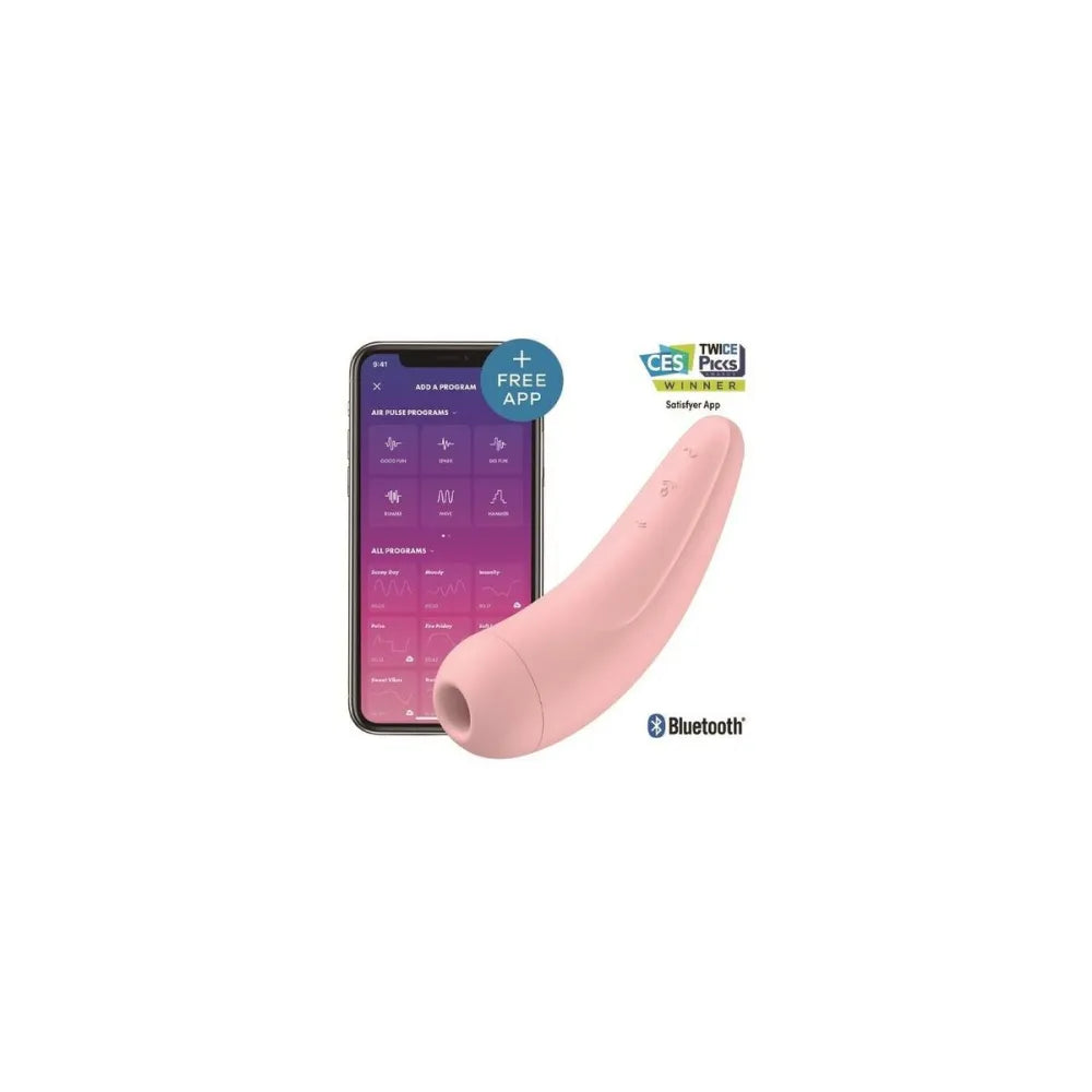 Dual Stimulation Vibe By Satisfyer Curvy 2 + Pink