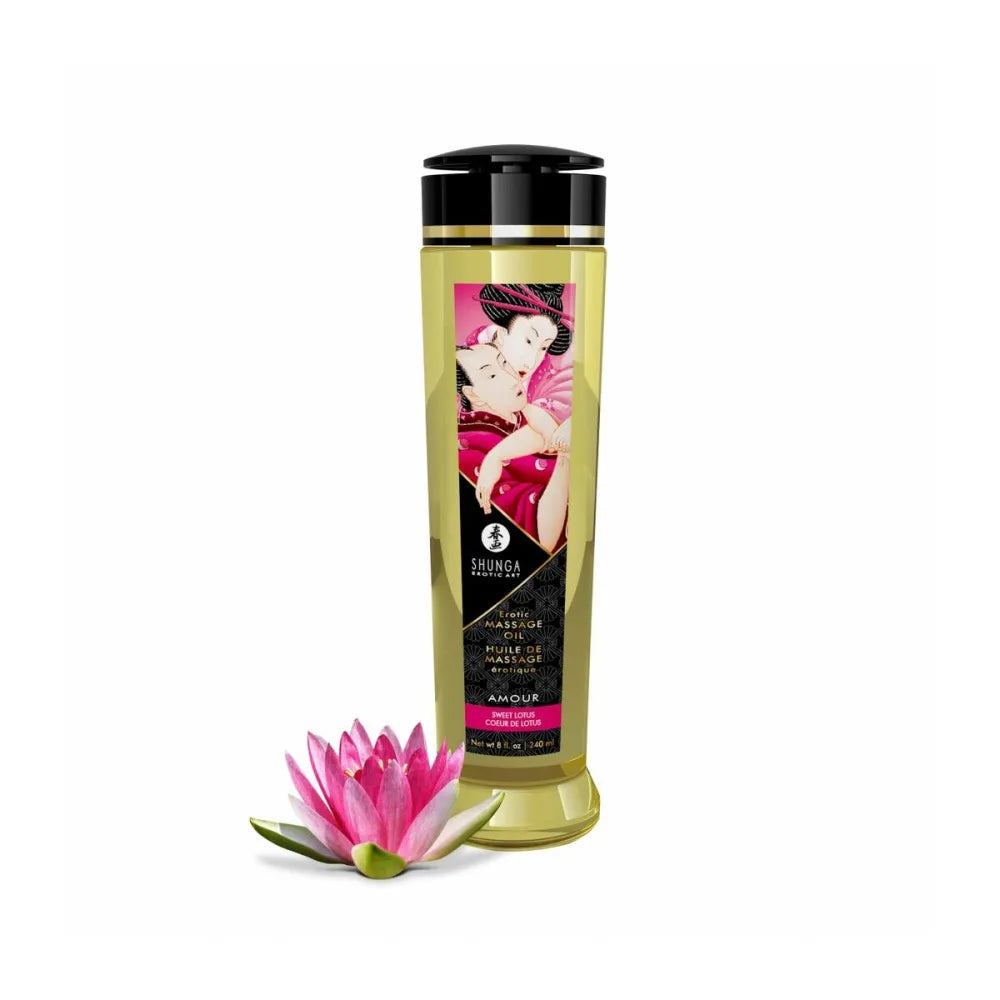 Erotic Massage Oil By Shunga 240 Ml Lotus Flower