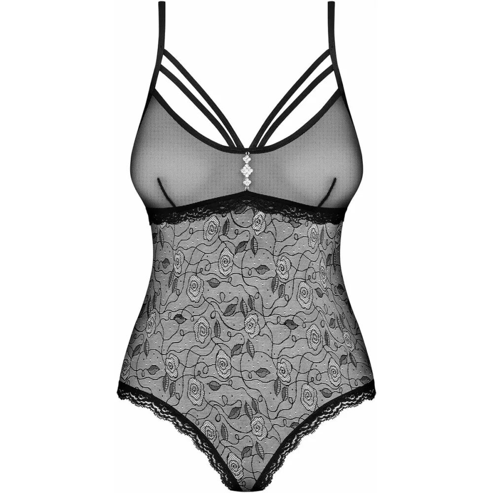 Leotard By Obsessive 818 Black Xxl/Xxxl