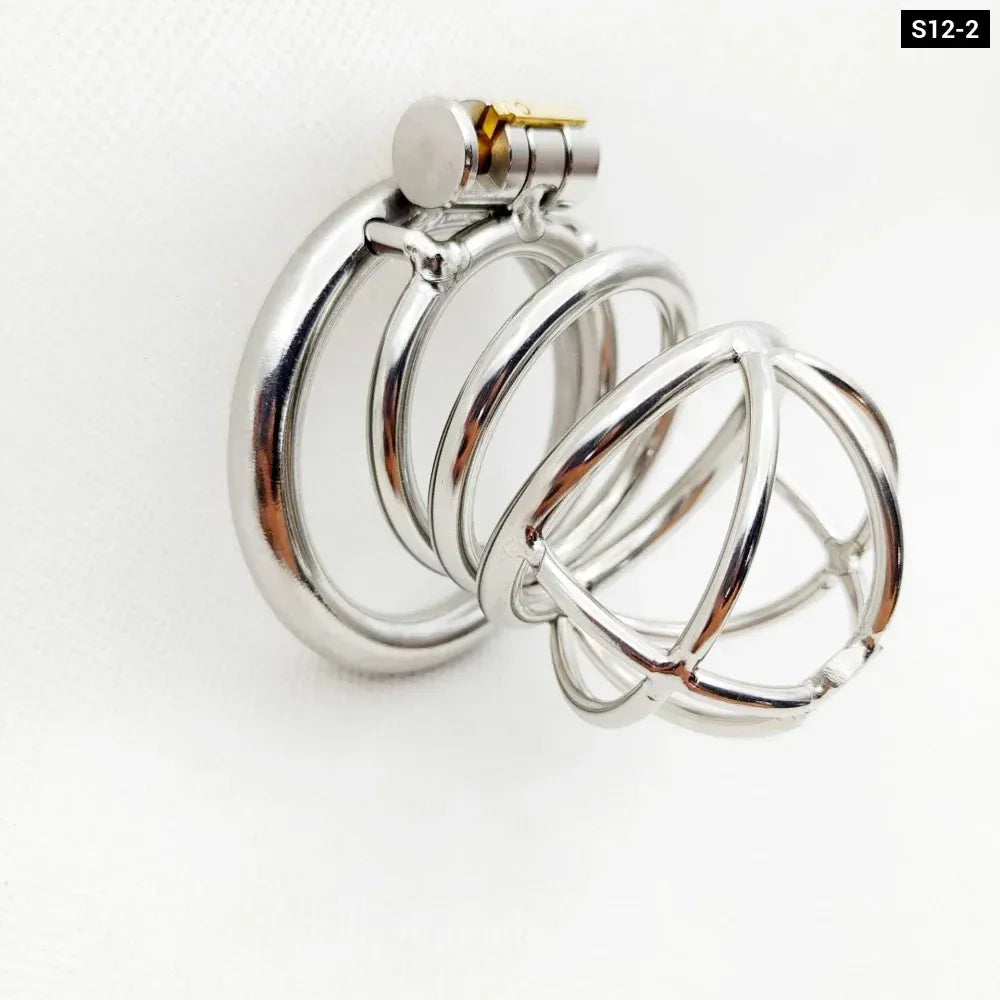 Male Chastity Cage for Comfortable Cock Locking for Bdsm