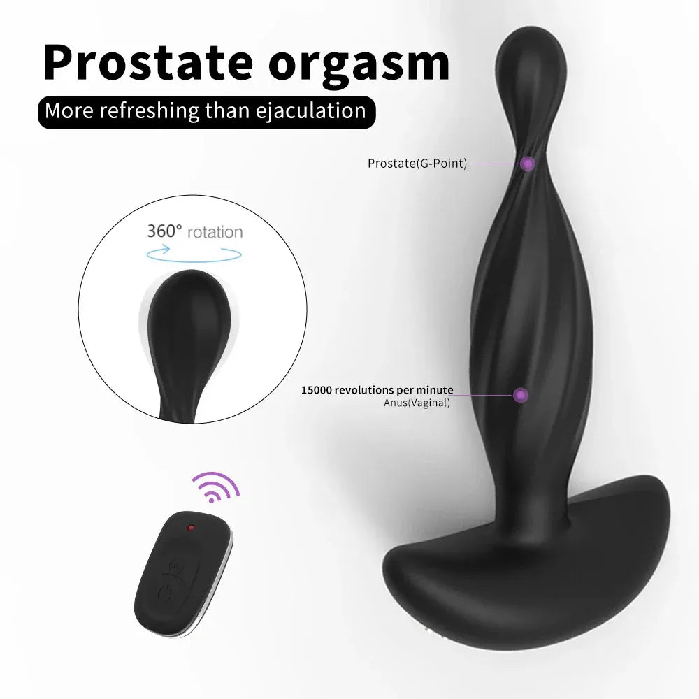 Mini Wireless Anal Plug Vibrator For Men