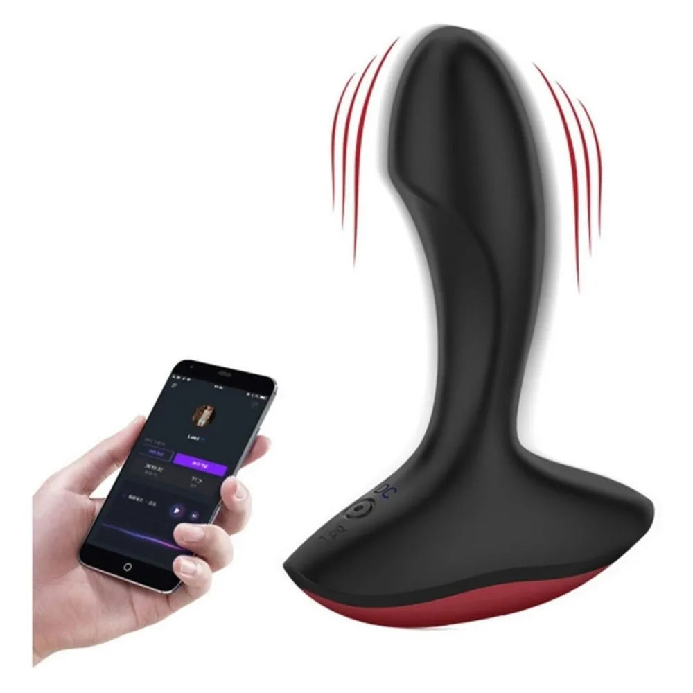 Prostate Massager By Magic Motion Solstice BlackRed