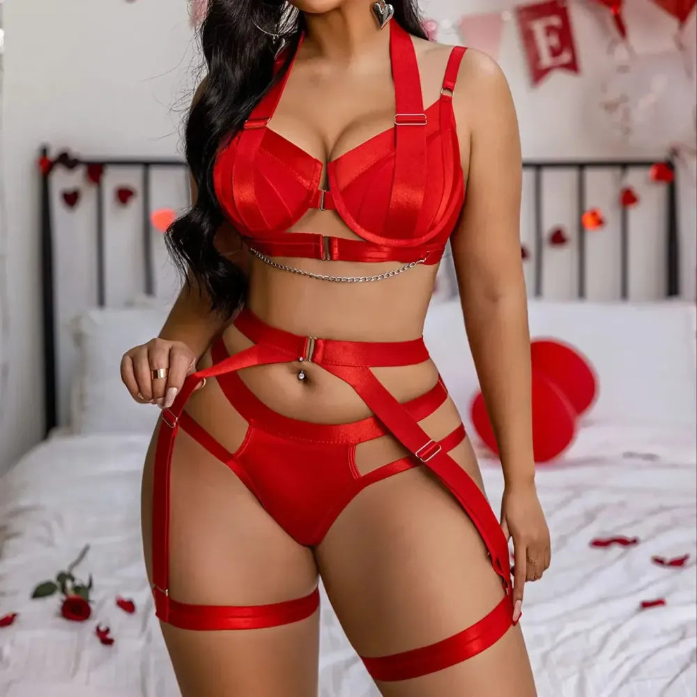 Punk Body Waist Belt Bodysuit Full Body Bondage Harness