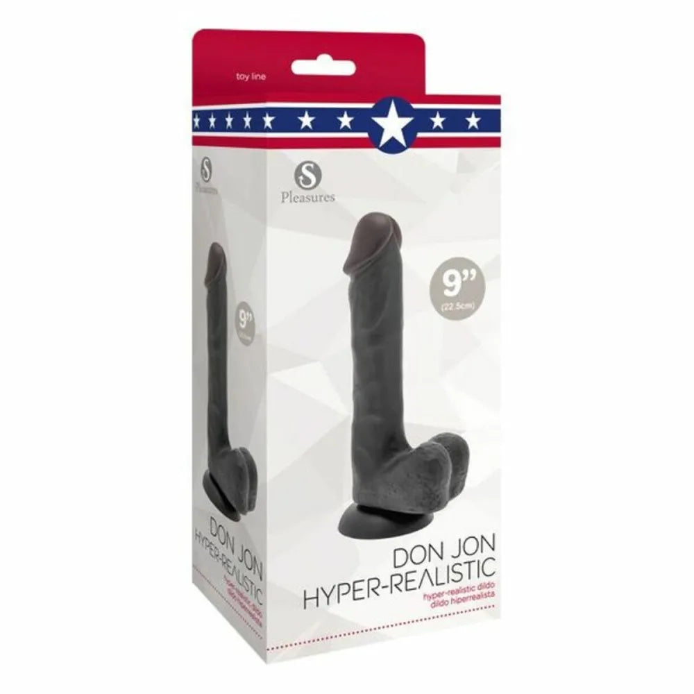 Realistic Dildo By S Pleasures Don Jon Silicone (18 Cm)