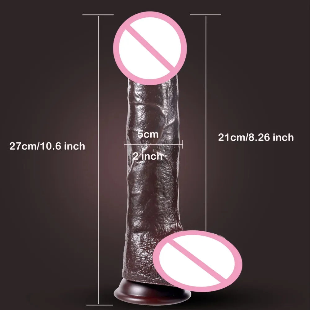 Realistic Foreskin Dildo for Female Stimulation