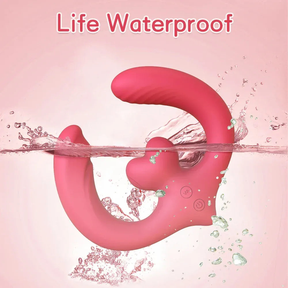 Remote Control Double Ended Vibrator for Women G Spot