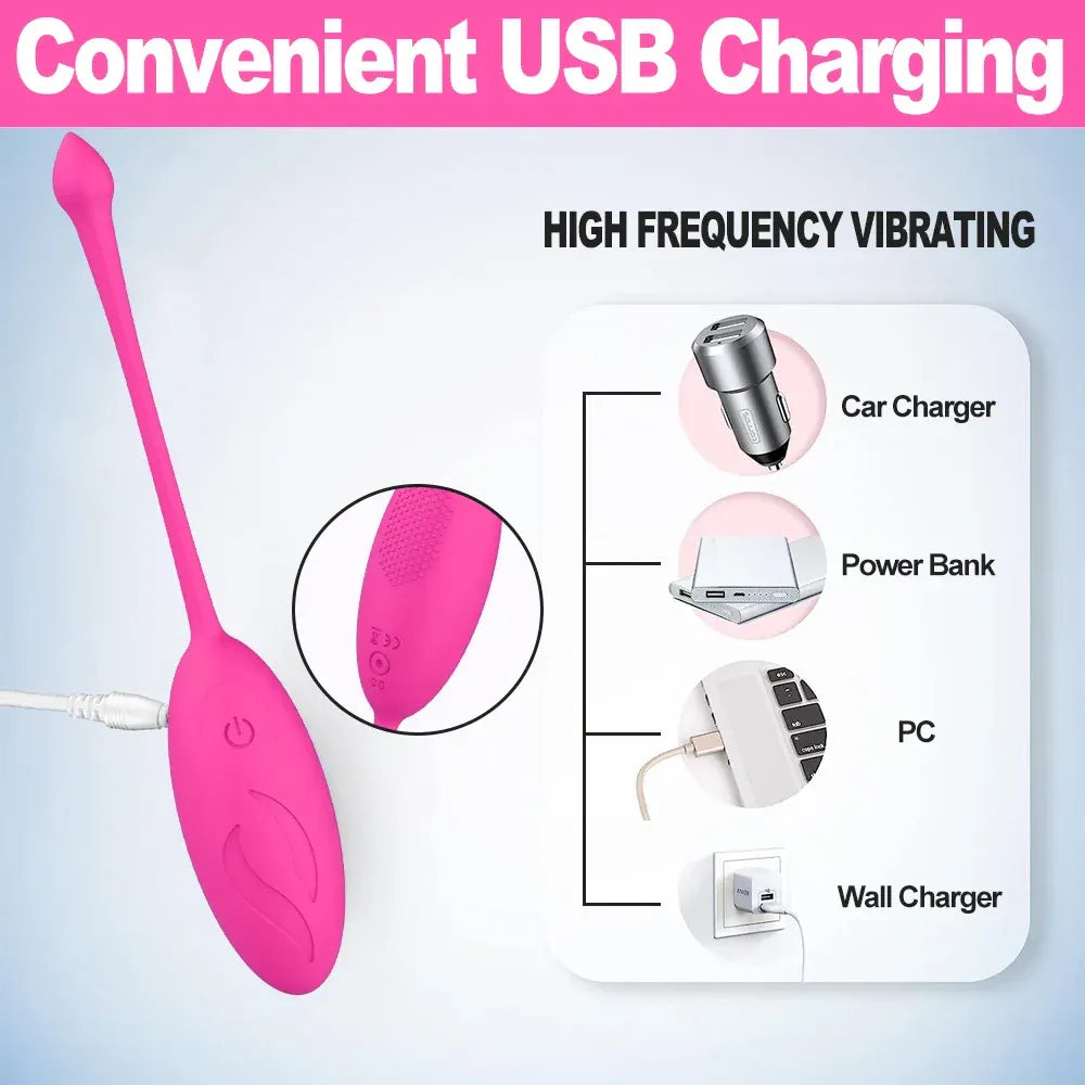 Remote Control Wearable Panties Vibrator Vibrating Egg