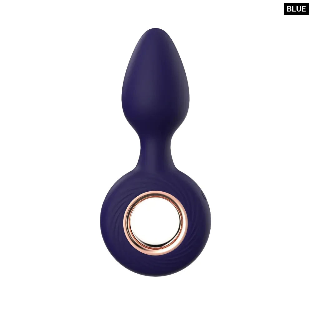 Silicone Anal Plug for Couples Vibrating Prostate Massager