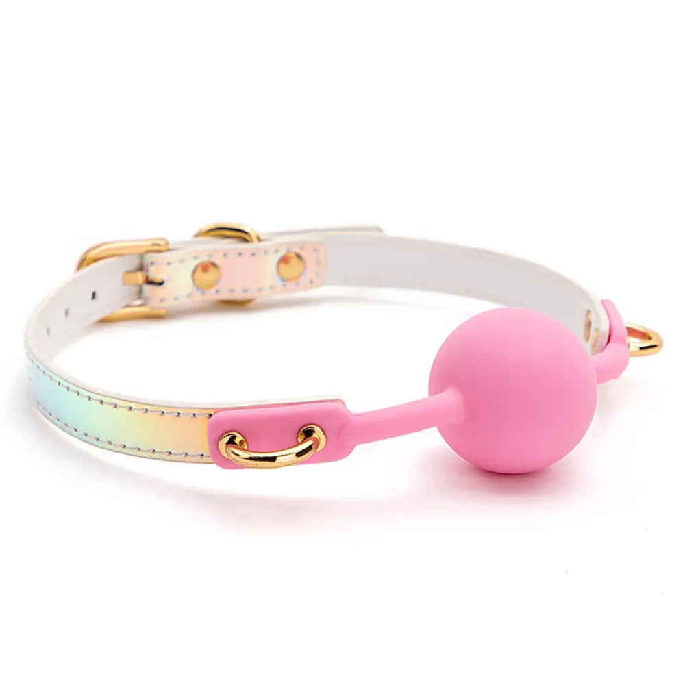Silicone Ball Gag For Couples Oral Fixation Bondage Gear