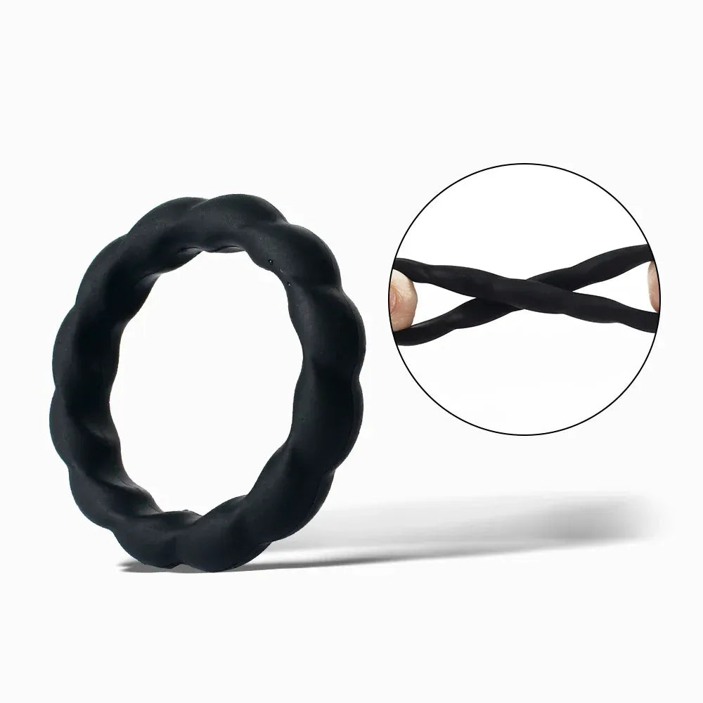 Silicone Cock Ring For Men Delay Ejaculation