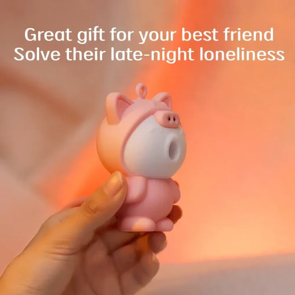 Silicone Sucker Vibrator For Women Clitoral & Nipple