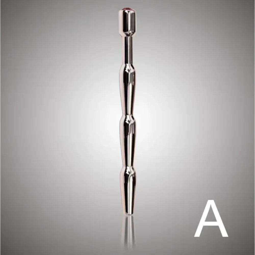 Stainless Steel Urethral Sounds With Multi Beads Urethral