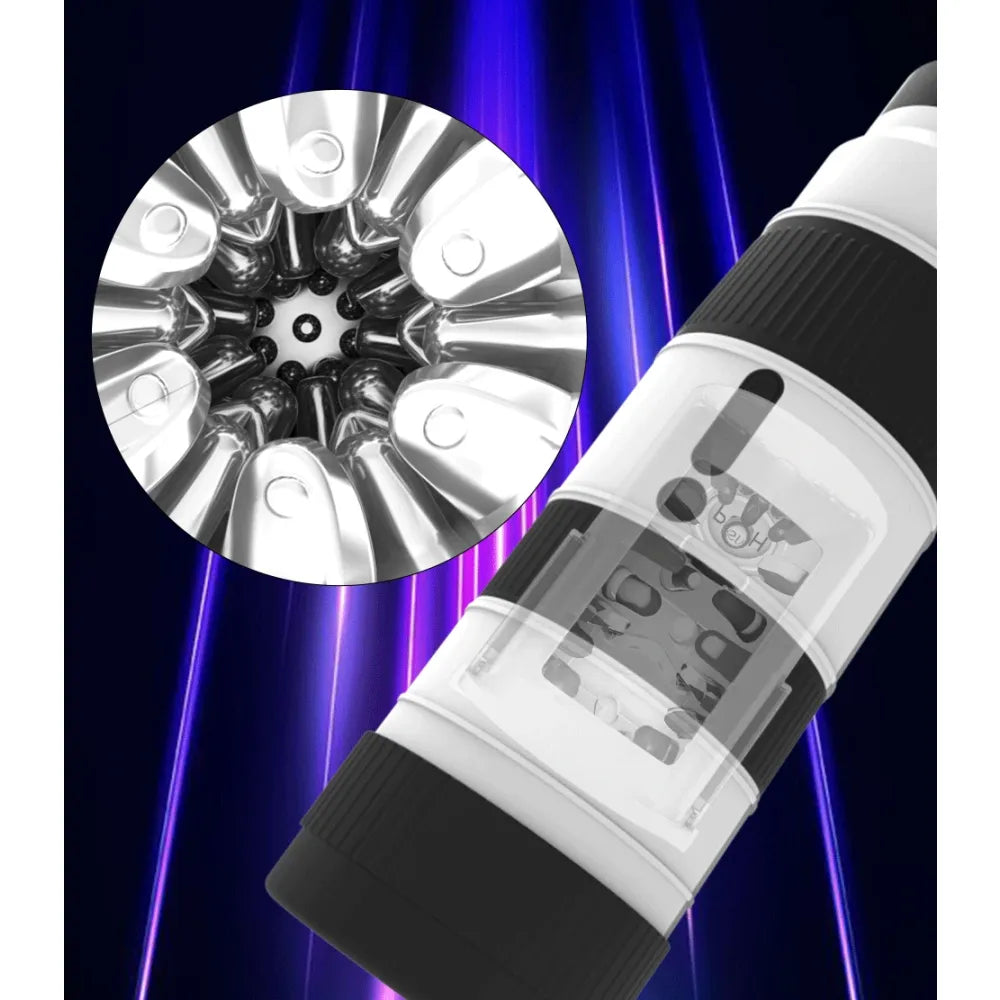 Telescopic Rotating Masturbator Sucking Sex Machine For Men