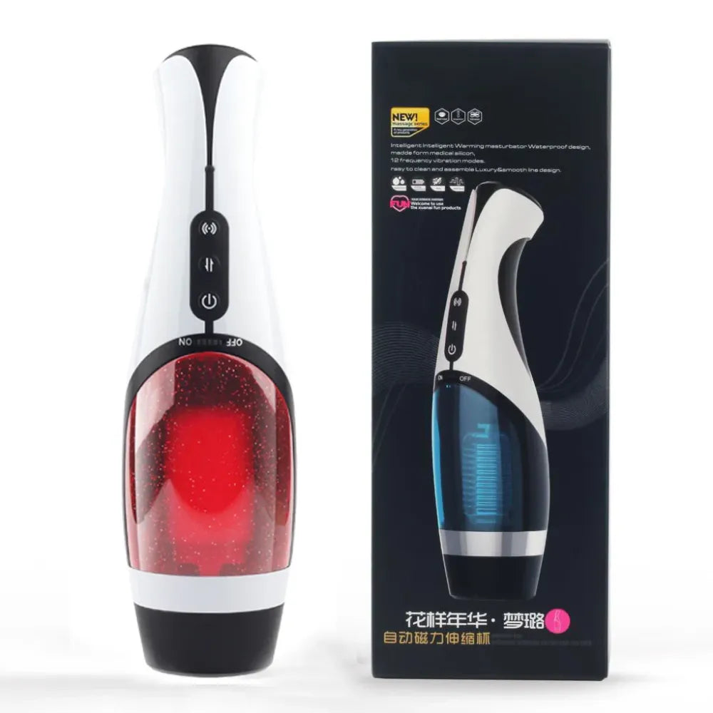 Telescopic Sucking Machine Automatic Masturbator For Oral