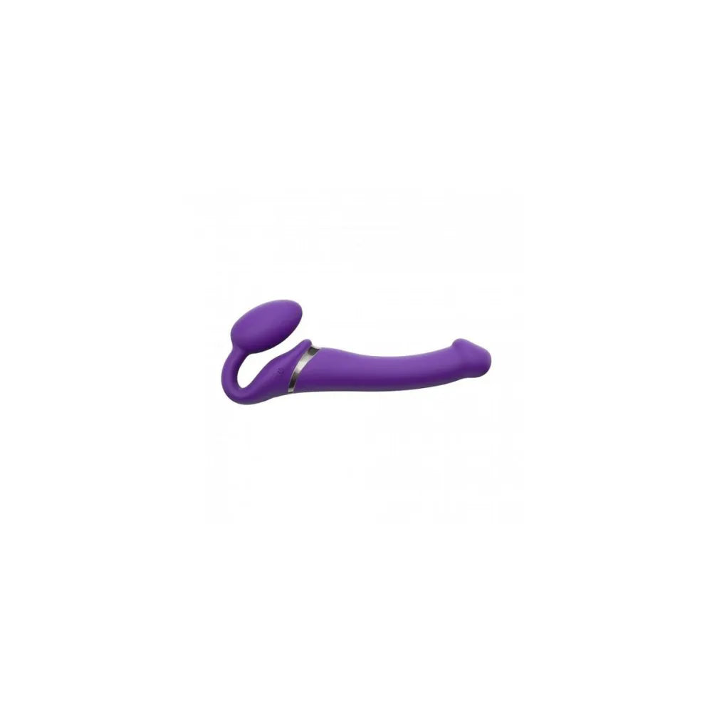 Vaculock Ultra Harness 2 Plug Vibrating By Straponme Purple