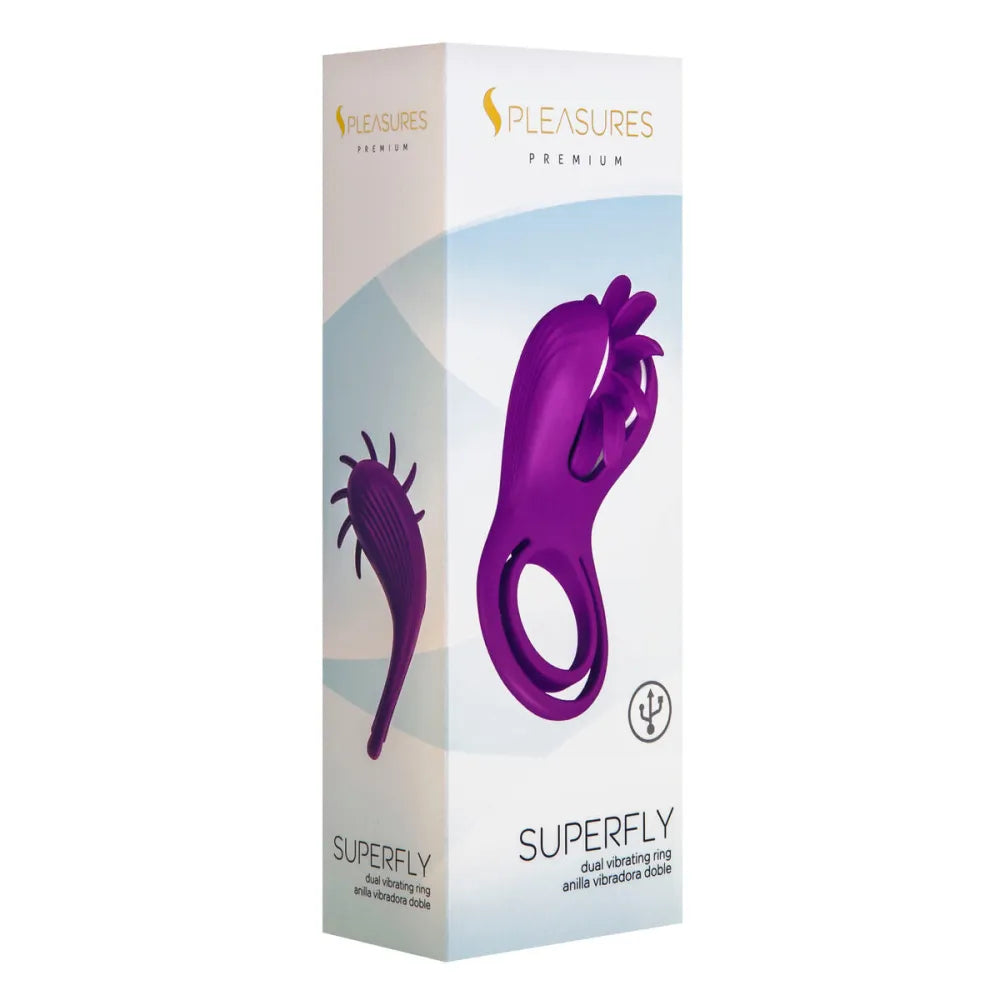 Vibraring Cockring S Pleasures Lilac