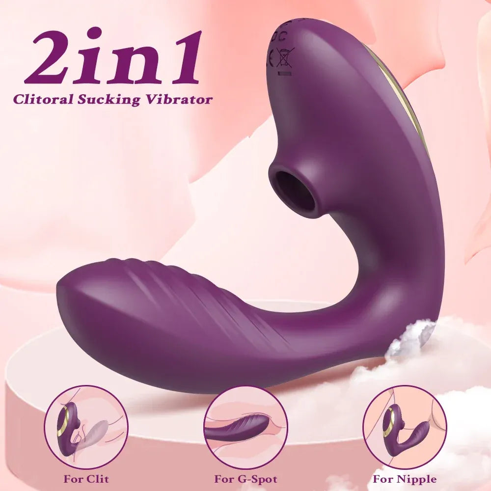 Vibrating Clit Sucker for Women G Spot Stimulator Female